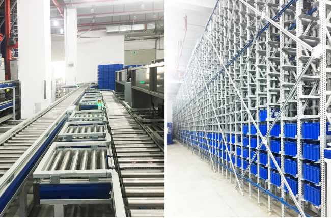 MiniLoad Stacker Crane ASRS Material Box Stacker Craneâ Automatic Storage and Retrieval System