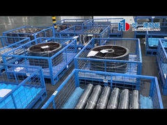 折りたたみ可能な鋼パレット 収納庫 鋼パレット 収納箱 ワイヤーメッシュ コンテナ ASRS 用