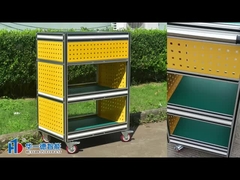 ハンドカート トロッリー 3代目のスリーンパイプ アルミ合金管