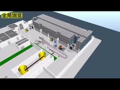 四方向シャトルカートASRS 自動貯蔵と回収システム ラジオシャトルラック