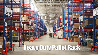 頑丈なパレット棚システム倉庫ラック