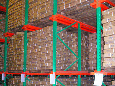 パレットラッキングを駆動 1000mm X1200mm 食品飲料産業用