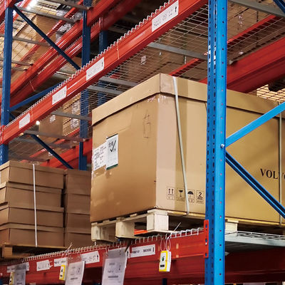 倉庫パレットラック用ワイヤーメッシュデッキ