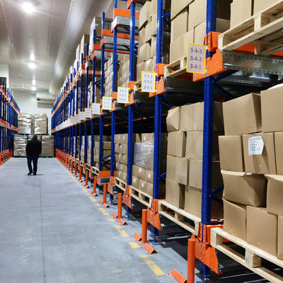 電波シャトル パレットラック 冷蔵庫