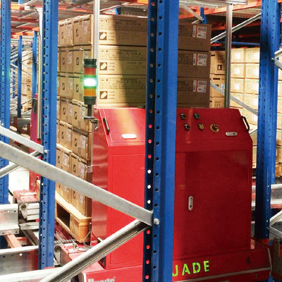 無線シャトルカーとキャリア、無線シャトルラック用、ASRS自動倉庫システム、パレットランナーラック