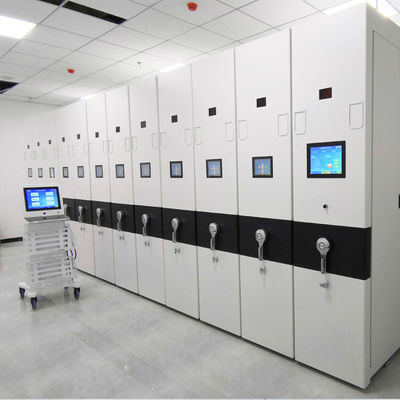 スマート 電子 モバイル 棚 知的 アーカイブ 収納 棚 鋼 知的 コンパクト 図書館 棚 収納 システム