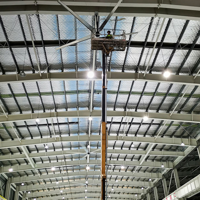倉庫用大型HVLS天井扇風機 工場用大型産業用天井扇風機 W.ファン