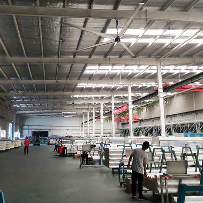 倉庫用大型HVLS天井扇風機 工場用大型産業用天井扇風機 W.ファン