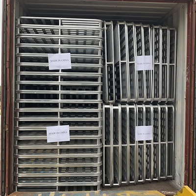 B38 重荷 積み重ねられる 熱電鋼パレット 卸貨 鋼パレット 産業用鋼パレット