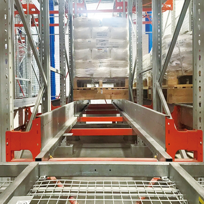倉庫 重荷パレットラッキング 粉末で覆い 500KG 負荷