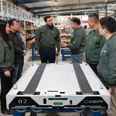 四方向無線シャトルカー 四方向シャトルパレット ASRS 自動貯蔵と回収システム パレットランナーラッキング