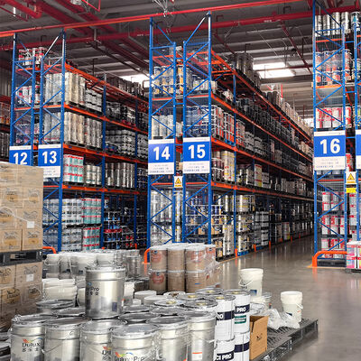 倉庫保管ラック用バックワイヤーメッシュフェンス ヘビーデューティパレットラック