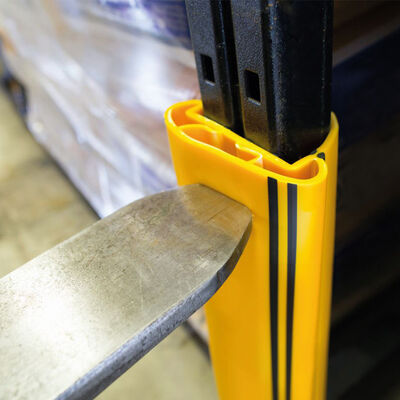 重荷パレットラック保護 倉庫 パレットラック コラム保護 柔軟なプラスチックガード 立面保護