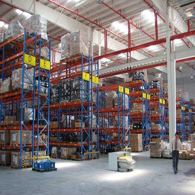 Q235 鋼材 ヘビーデューティー パレットラック 76.2mm ピッチ セレクティブ パレットラックシステム