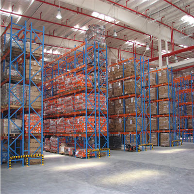 80x60 RHSのビームが付いている調節可能で頑丈なパレット ラッキング システム