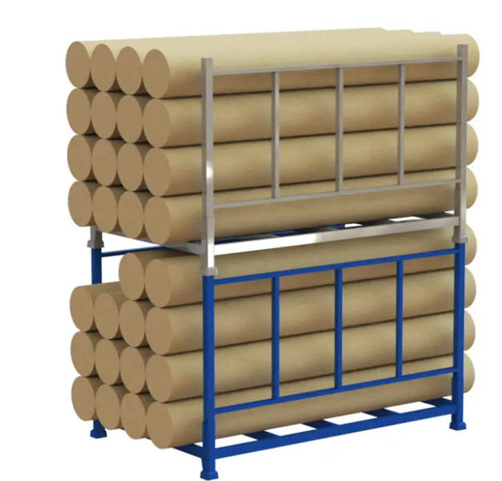 生地500 - 4000 KGS/Layerを貯える産業頑丈な金属パレット ラッキング